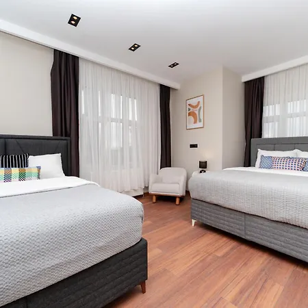 Apartament Two-bedroom Family In Managed - Galata Tower View With Elevator 4*